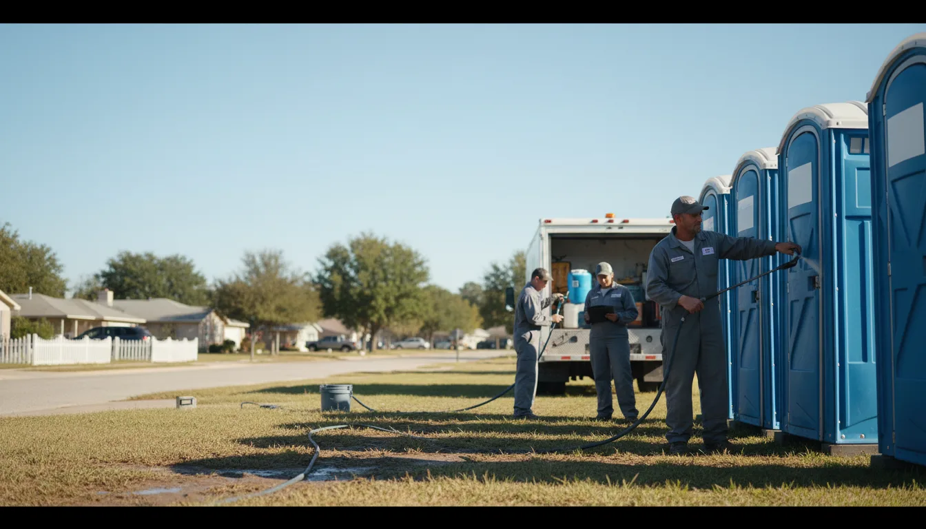 Long-Term Portable Toilet Rental in Finley, OK near me
